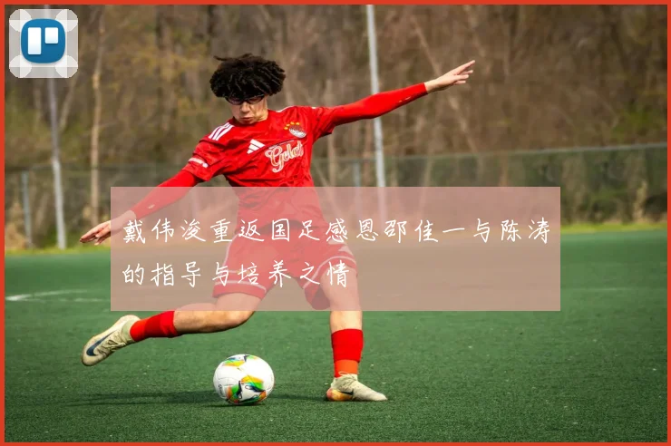 戴伟浚重返国足感恩邵佳一与陈涛的指导与培养之情